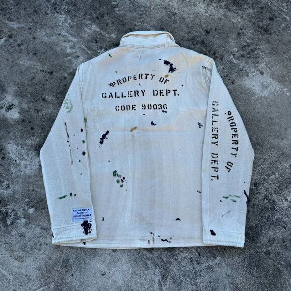 Gallery Dept. FW24 square collar button-down casual jacket for men and women - Picture 2 of 5